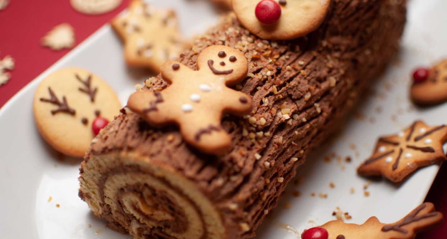 Buche de Noel cake