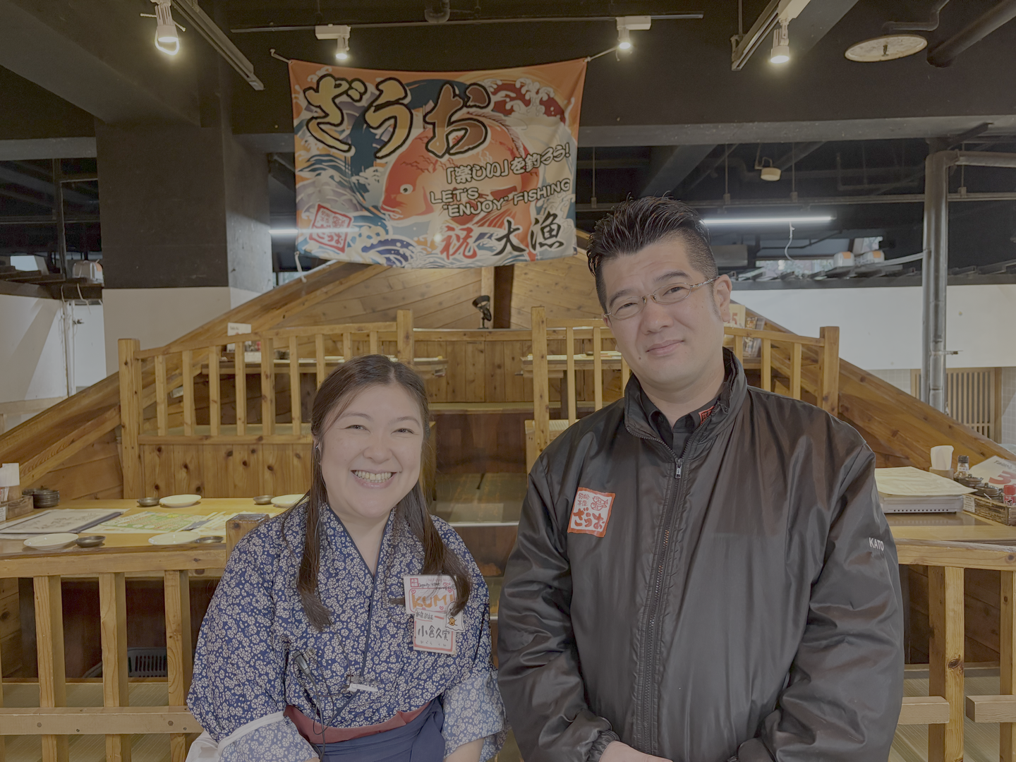 (左) 副店長 小倉様、(右) 店長 加藤様