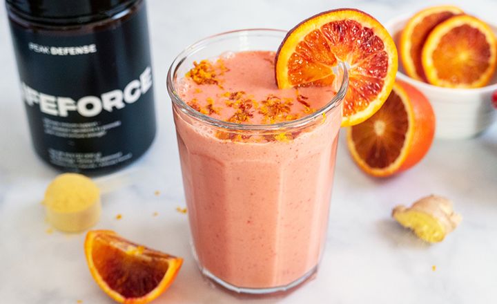 Citrus-Berry Smoothie Recipe for Immune Support