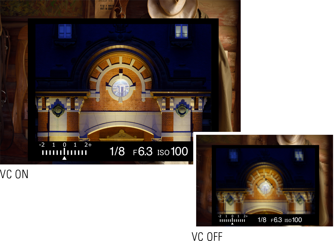 Stabilisateur d'image VC pour des images plus nettes
