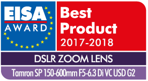 EISA Award – DSLR-ZOOMOBJEKTIV 2017-2018