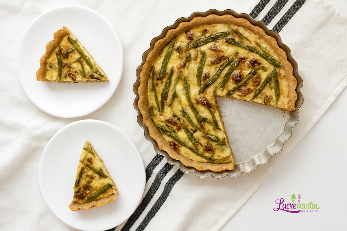 Tarta de espárragos