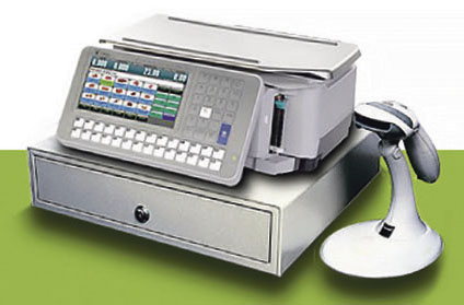 Bild von Anzeige: Multifunktionswaage mit Kassenfunktion