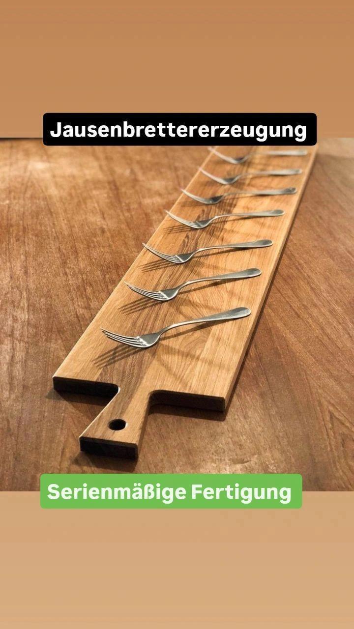 Bild von Anzeige: Jausenbrettererzeugung Säge und Hobelwerk Tischlerei