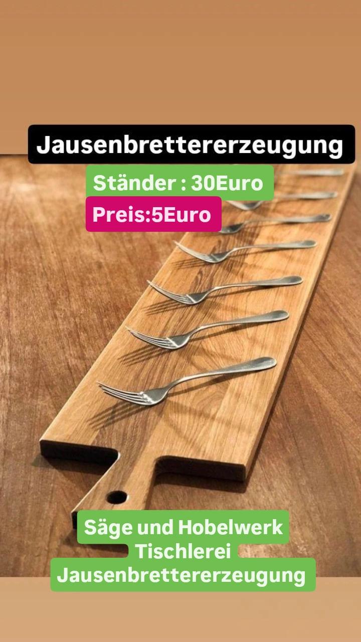 Bild von Anzeige: jausenbrettererzeugung samt Ständer