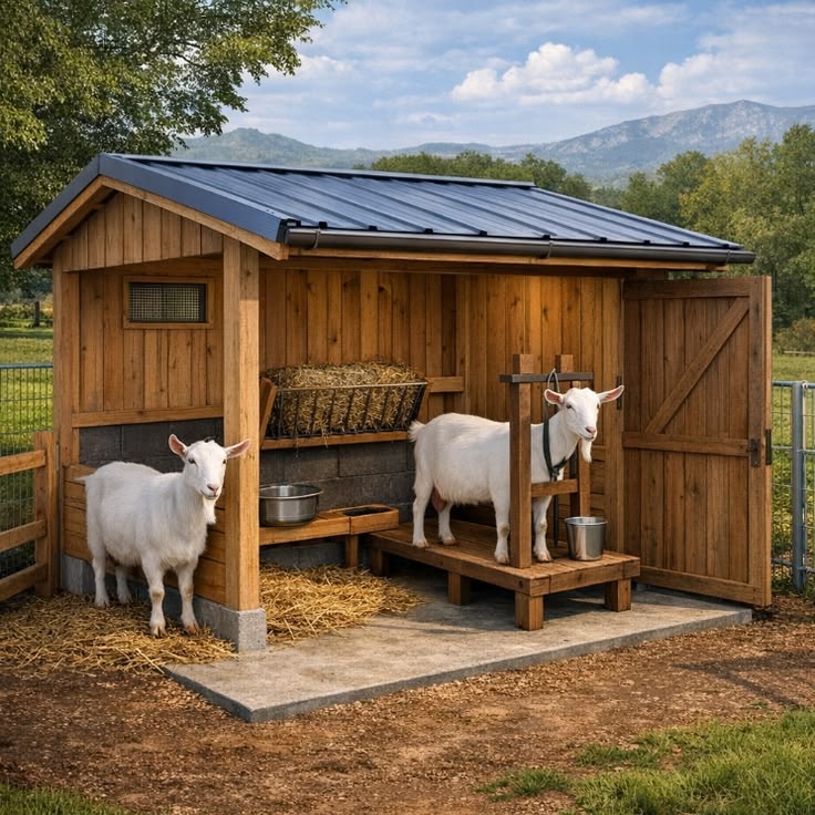 Bild von Anzeige: Ziegenstallbau -Zimmerei und Allround -Baubetrieb