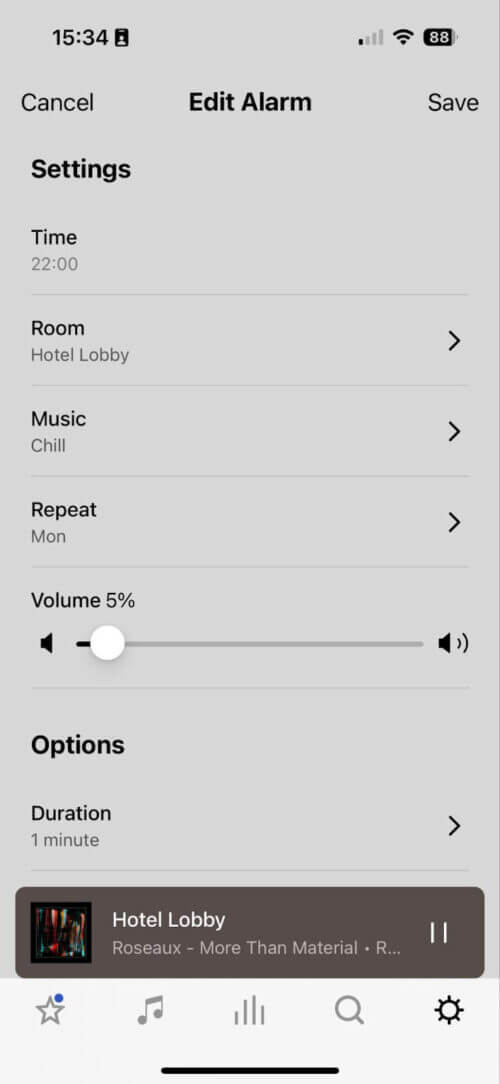 Comment programmer de la musique sur Sonos à l'aide de la fonction d'alarme | Créer une alarme d'une durée de 1 minute