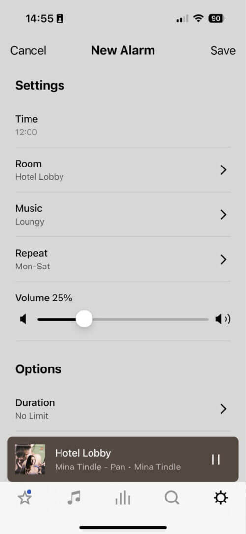 Comment programmer de la musique sur Sonos à l'aide de la fonction d'alarme | Ajouter une nouvelle alarme
