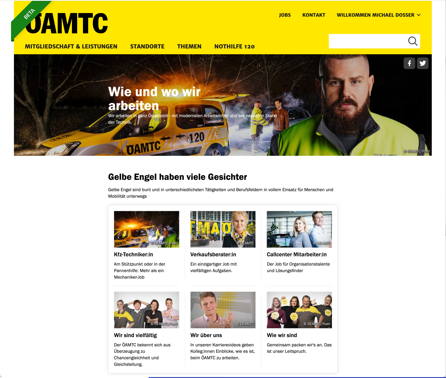 ÖAMTC Frontend-Implementierung