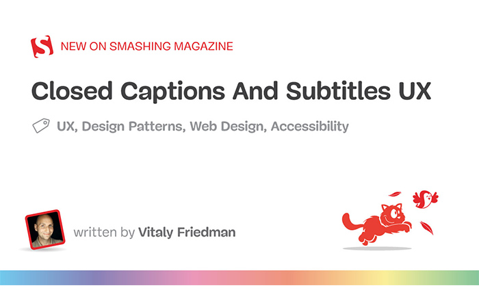 Designing Accessible Closed Captioning and Subtitles