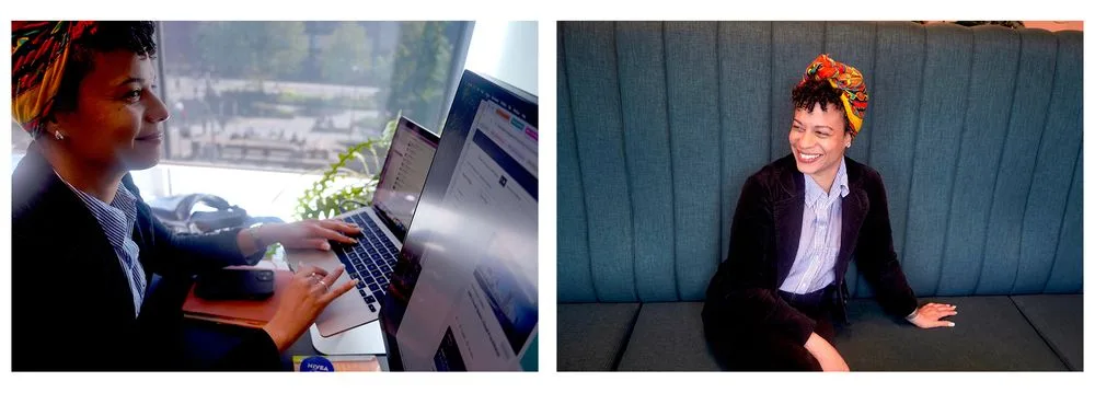 Thyrza Kleine at the Cloud Family office in Gothenburg
