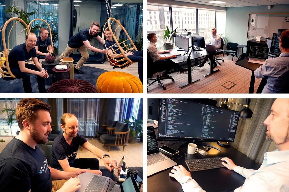 The new Cloud Family office at Arena Nordstan in Gothenburg
