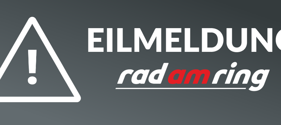 ++++Rennabbruch um 10:45 ++++