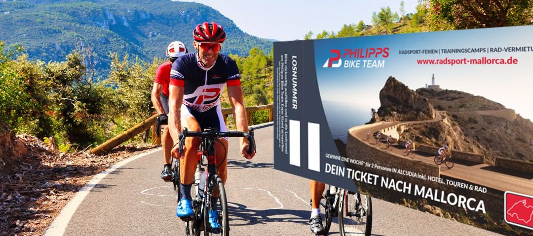 Gewinne ein Radsport-Urlaub mit Philipps Bike Team auf Mallorca!