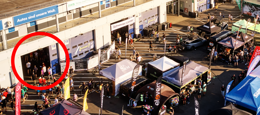 Pit spaces available for single riders