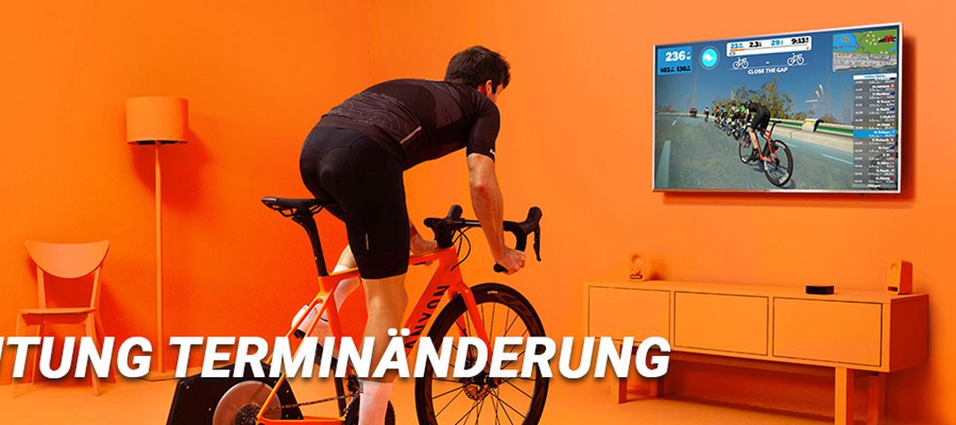Terminänderung Workout: Zwiften mit Rad am Ring - jetzt donnerstags 18:30 Uhr