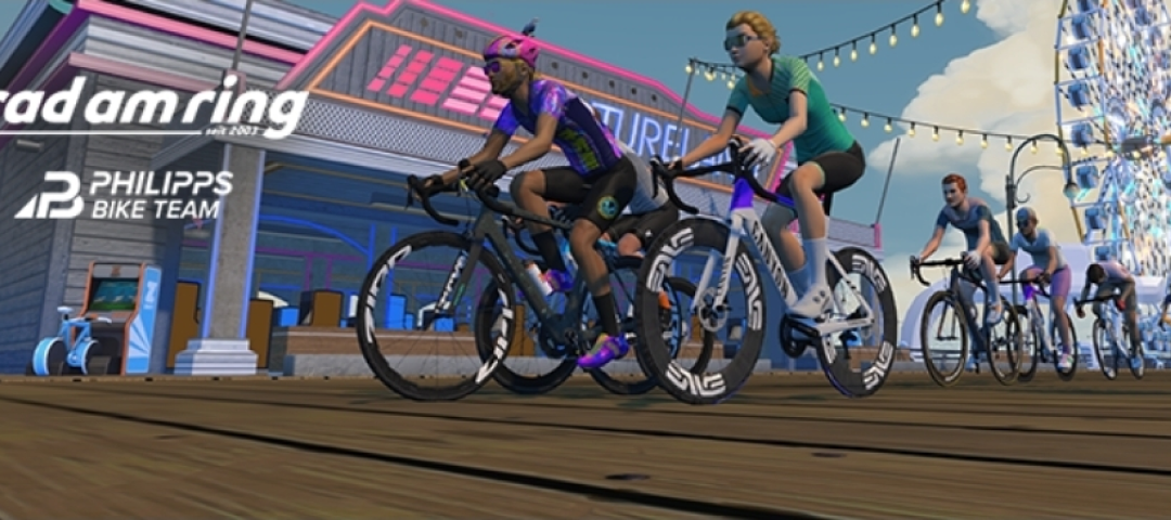 Zwiften mit Rad am Ring – Indoor-Cycling ab November
