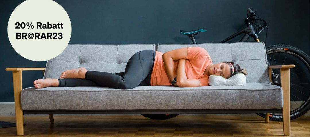 Ausgeschlafen zu Rad am Ring 2023 dank dem BLACKROLL Recovery Pillow