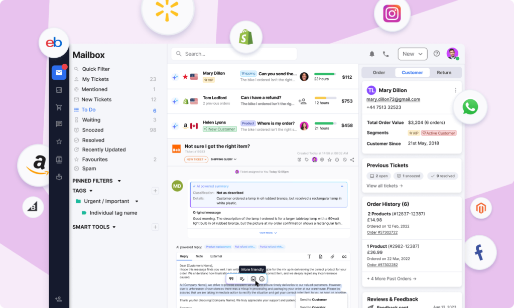L'opportunità di adottare un help desk per il servizio clienti eCommerce eDesk.