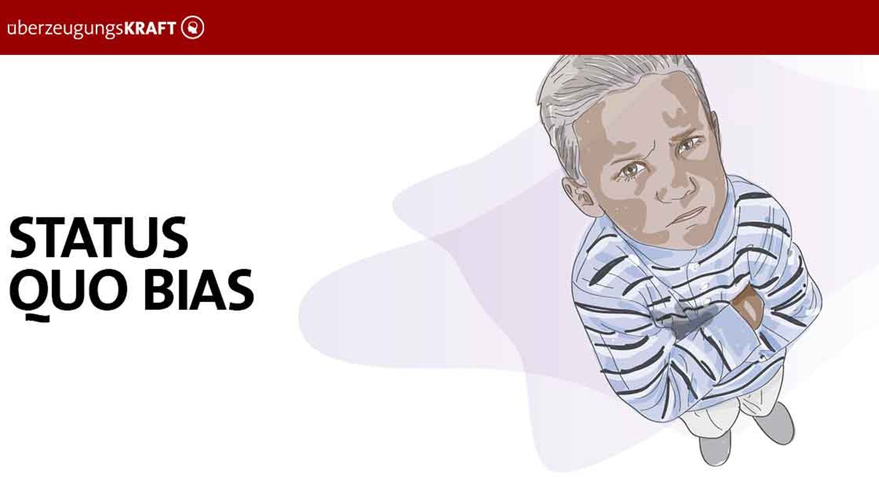 Status quo Bias: Warum die Macht der Gewohnheit andere psychologische Prinzipien auf den Kopf stellt