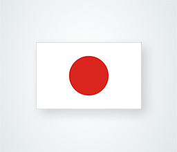 Flagge von Japan