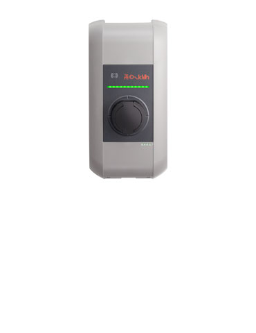 Nouvelle borne de recharge conforme à la loi allemande sur la mesure et l'étalonnage KEBA KeContact P30 ME avec prise de recharge