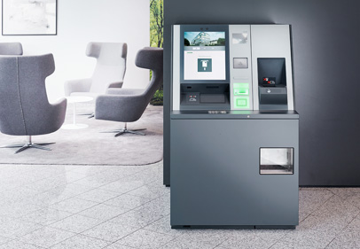 KePlus R-Line cash-recyclers combine reliable technology with modern design.