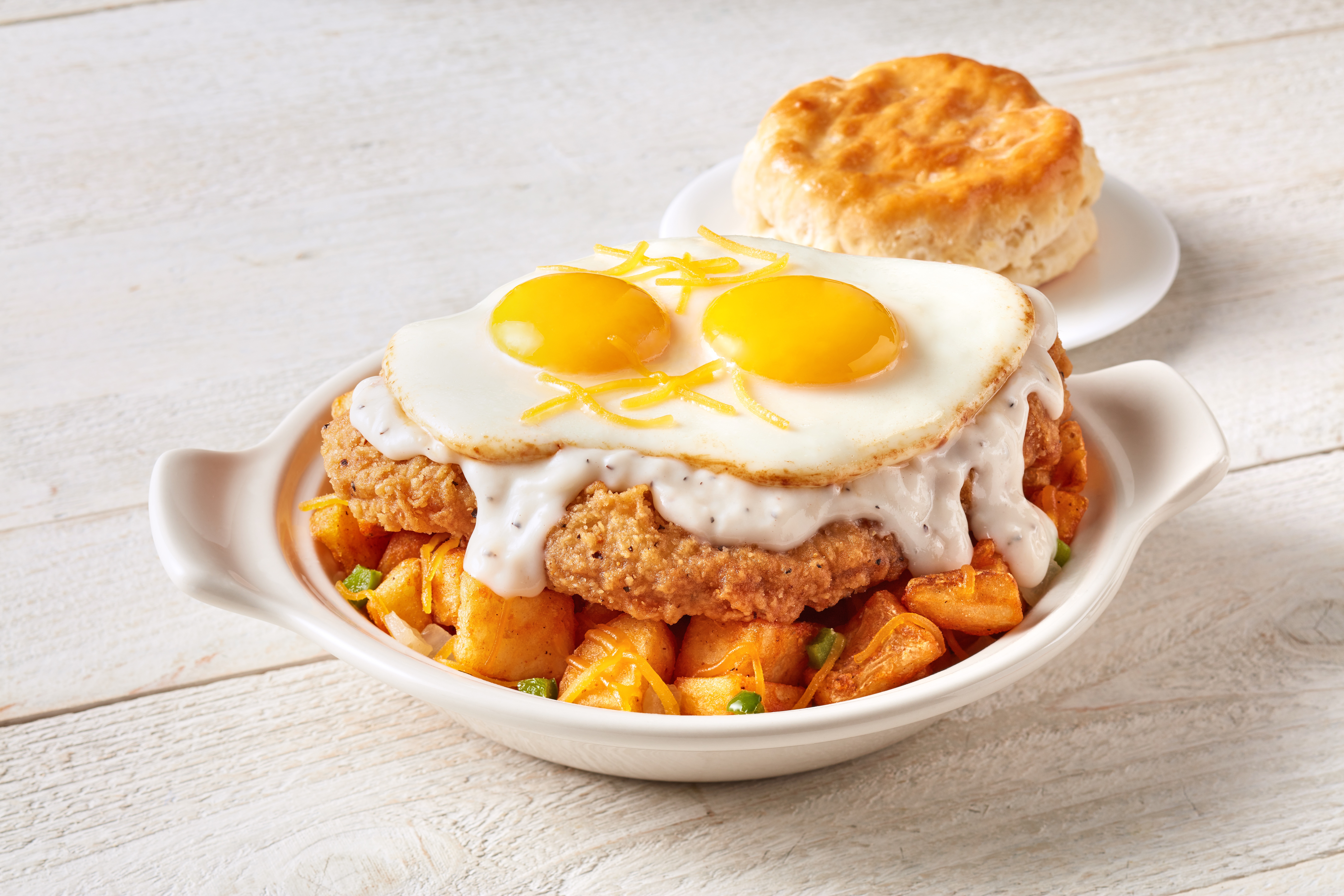 Country Fried Steak Skillet