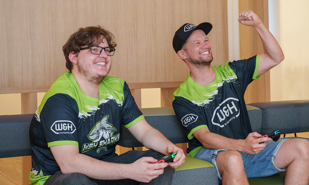 Lukas Jungbauer (l.) and Benedikt Fial (r.) Lukas Jungbauer (l.) and Benedikt Fial (r.)