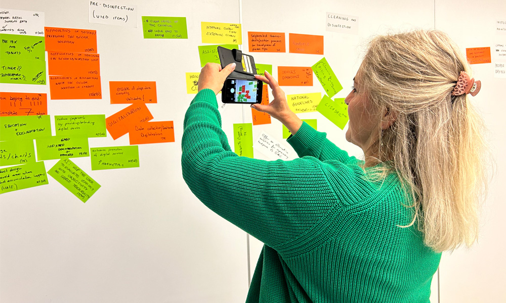 The W&H employees were able to take away a lot of valuable knowledge from the workshops. The W&H employees were able to take away a lot of valuable knowledge from the workshops.