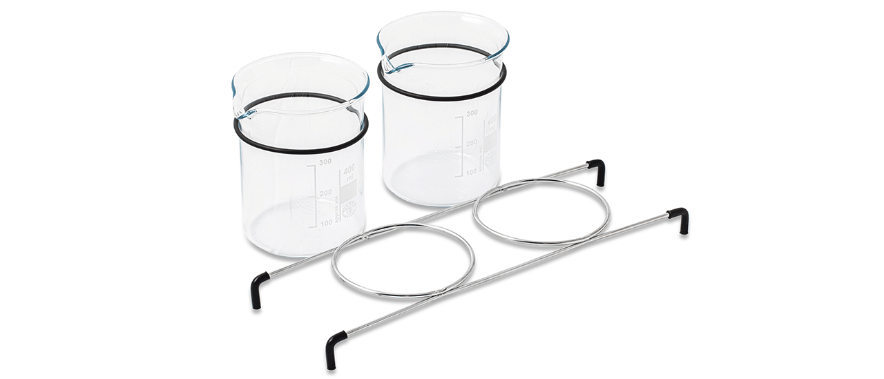 Messbecher und Becherhalter für U-Son Messbecher und Becherhalter für U-Son