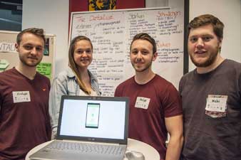 “The Dentalist” presenting its digital solution. “The Dentalist” presenting its digital solution.