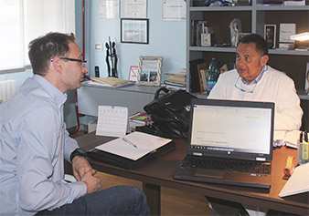 In the interview Dr Stefano Meravini In the interview Dr Stefano Meravini