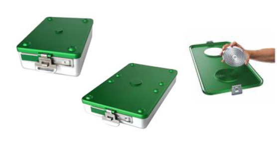 DIN Container, pasteursche Schleife DIN Container, pasteursche Schleife