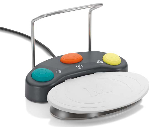 Foot control with cable Foot control with cable