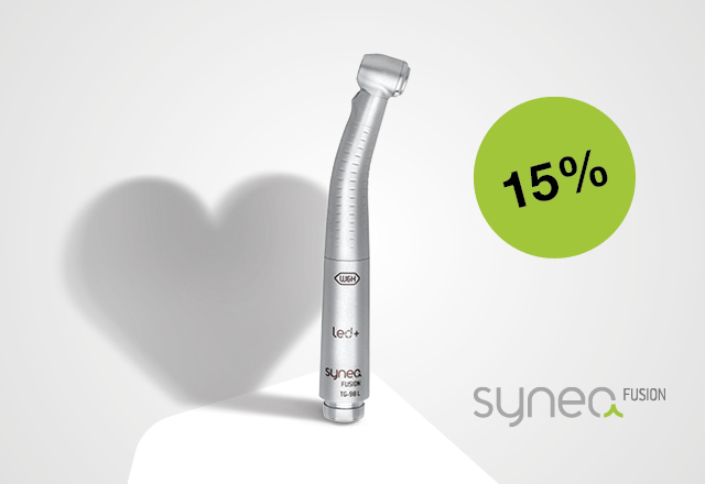 Превключете на LED+ с турбини Synea Fusion