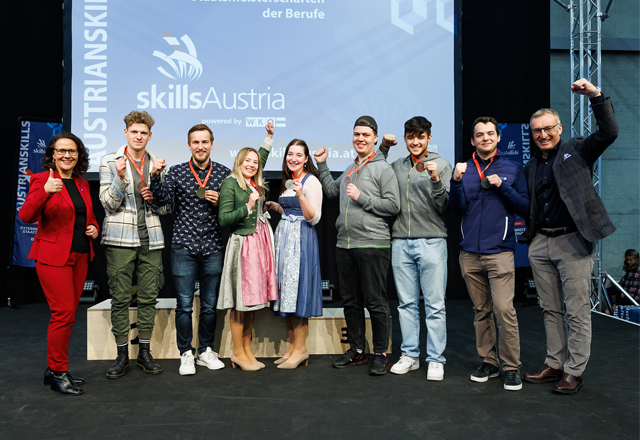 AustrianSkills 2023: Zwei Medaillen für W&H