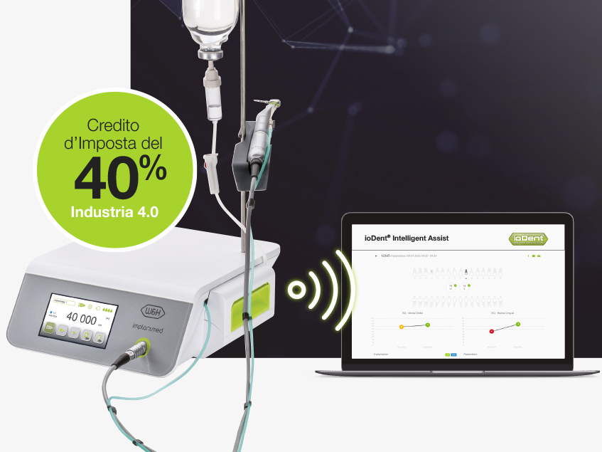 Manutenzione innovativa con il sistema ioDent®. Manutenzione innovativa con il sistema ioDent®.