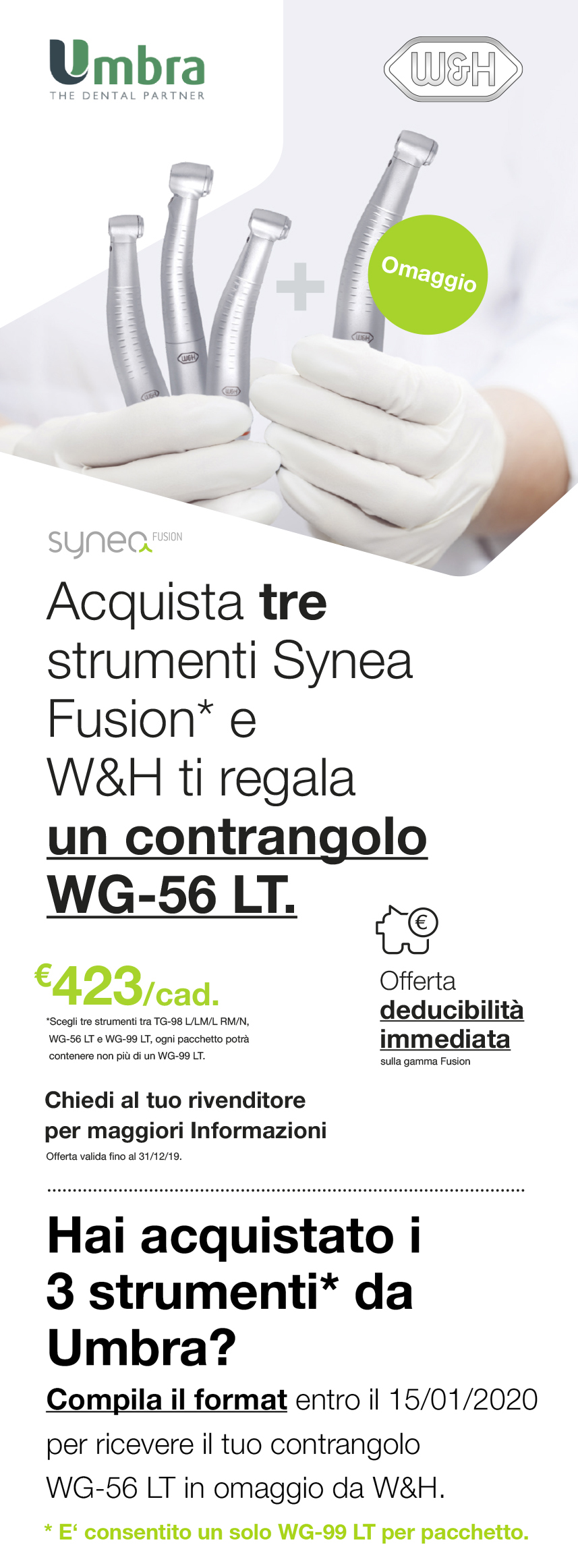 Offerta Synea Fusion 3+1 Offerta Synea Fusion 3+1