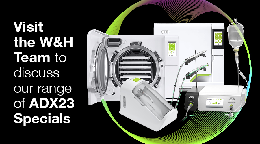 W&H has plenty to offer when it comes to innovative products. W&H has plenty to offer when it comes to innovative products.