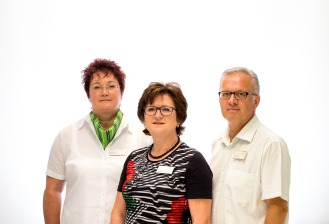 Fr Zeiler, Fr David und Hr Stöger Fr Zeiler, Fr David und Hr Stöger