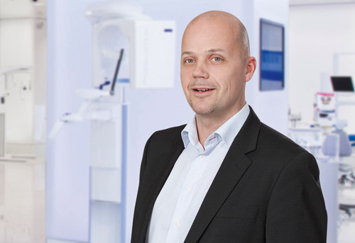 Vicepresidente de ventas de Planmeca, Jouko Nykänen Vicepresidente de ventas de Planmeca, Jouko Nykänen