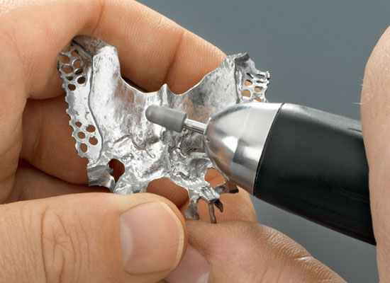 The optionally available laboratory handpiece The optionally available laboratory handpiece