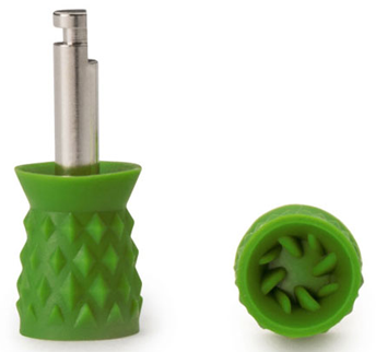 Cupules prophy dures / vert foncé Cupules prophy dures / vert foncé