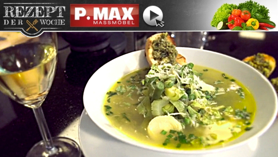 Rezept der Woche: Grüne Frühlings-Minestrone