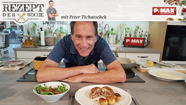 Mediterrane Kalbsschnitzel.