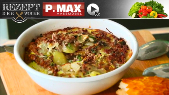 Rezept der Woche: Herzhafte Gemüse-Speck-Quiche