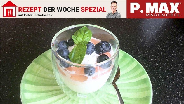 Spritziges Prosecco-Dessert
