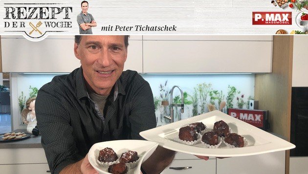 Schokoladige Pekannuss-Kugerln