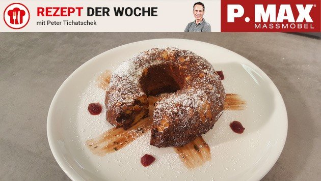 Saftiger Schoko-Marzipan-Hupf